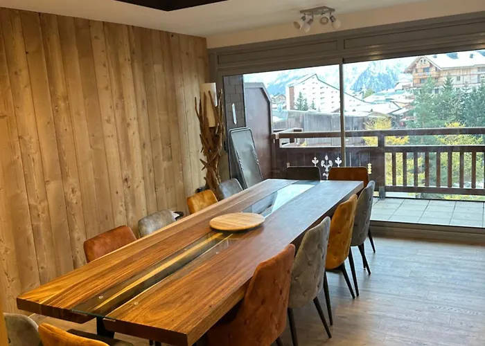 Magnifique Duplex Luxe, Coeur De Station, Ski Au Pied